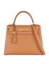 Kelly II Sellier 28 Epsom 37 Gold, front view